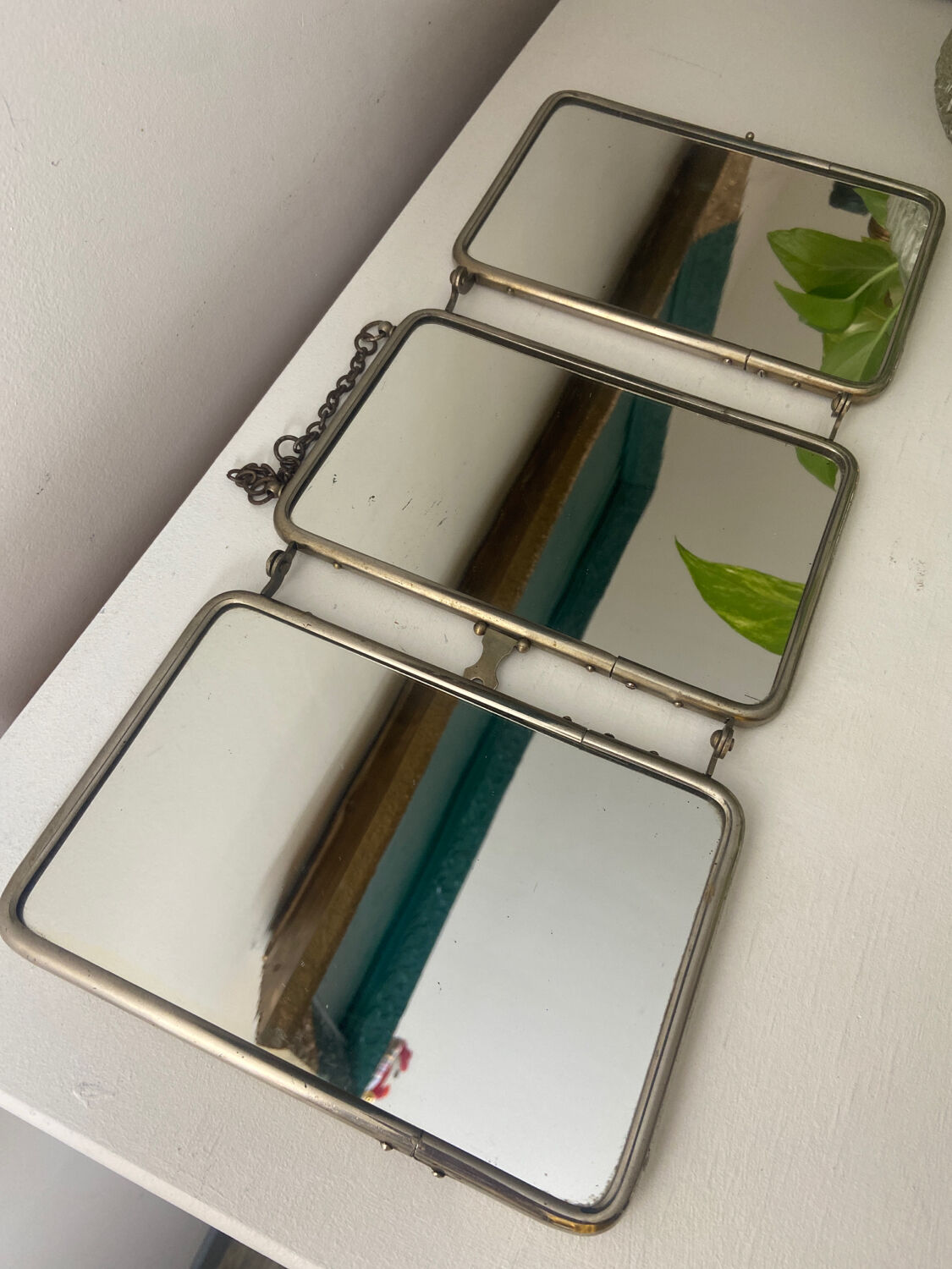 Miroir triptyque