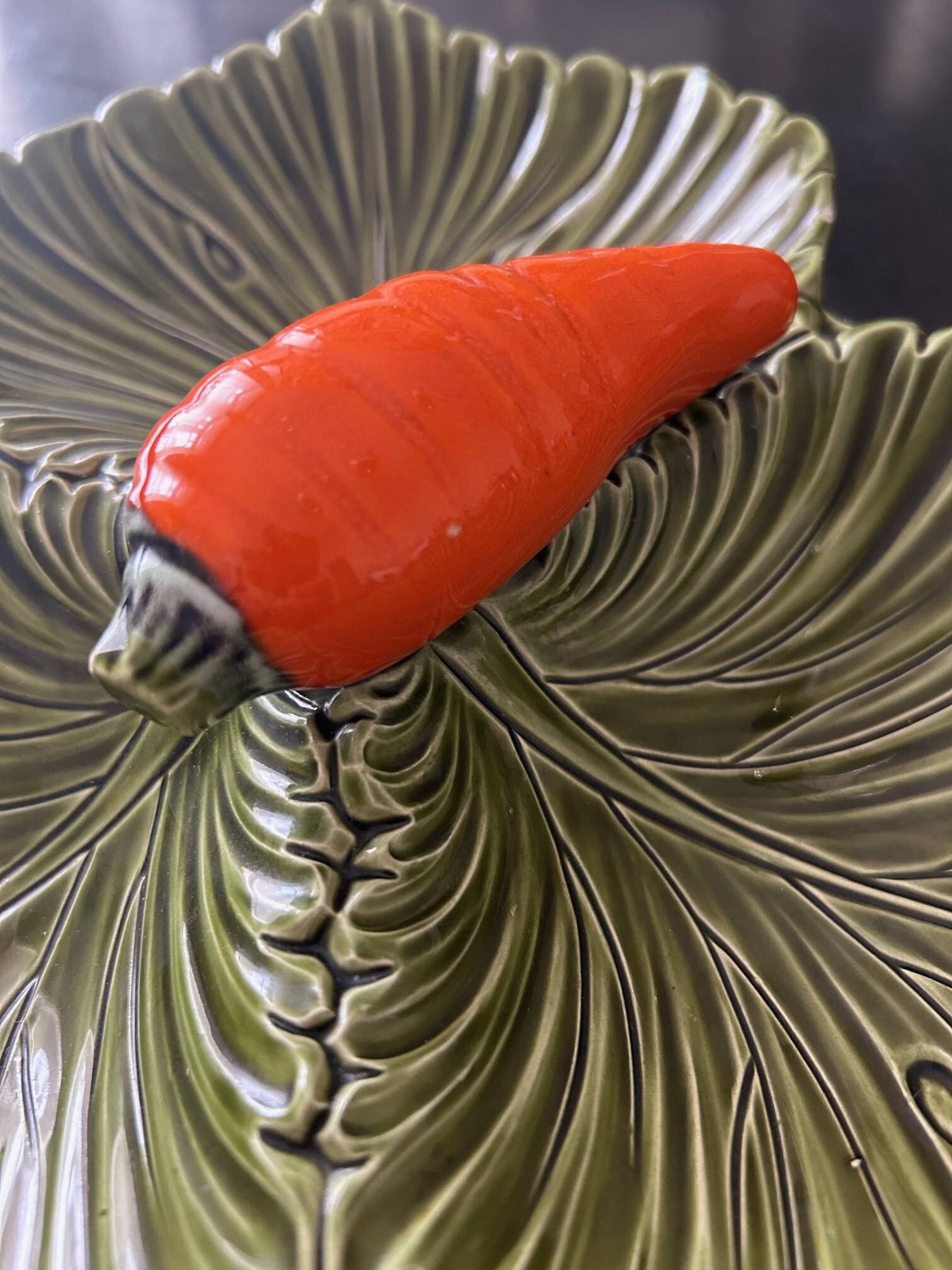 Carrot slip dish