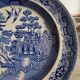 Decorative japanese landscape plate