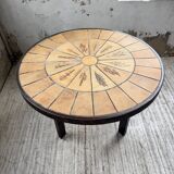 Herbier Capron ceramic dining table