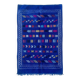 Petit tapis berbère bleu 100x150 cm