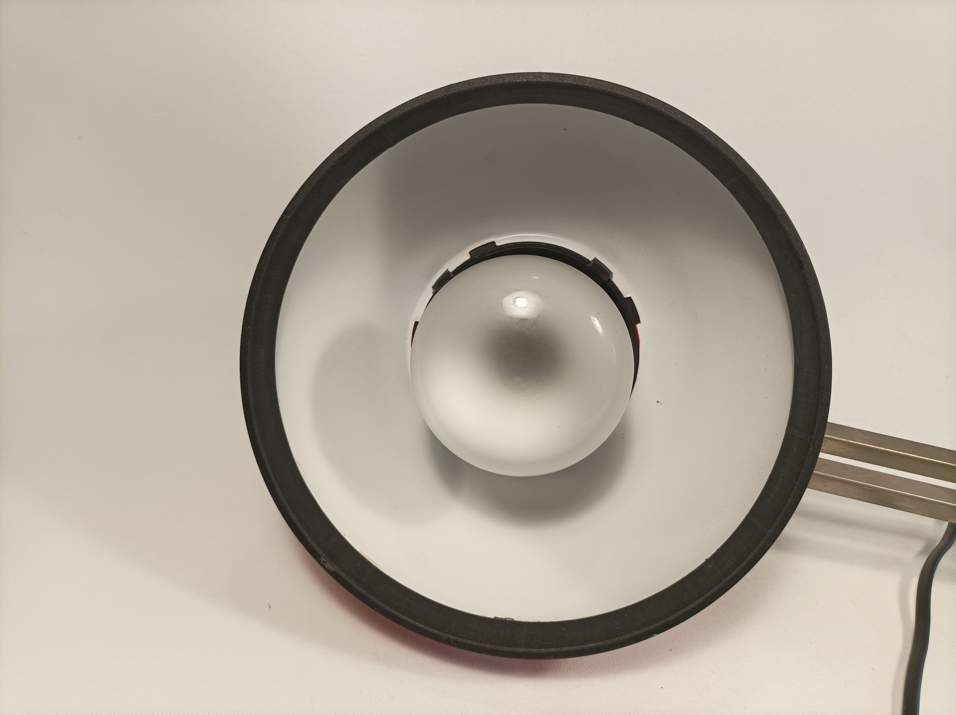 LIVAL architect lamp orange model P12 Finland vintage 1970