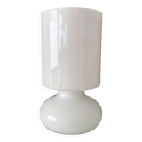 Vintage IKEA FADO Style Handmade Opaline Glass Table Lamp