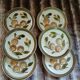 6 assiettes plates vintages Gien