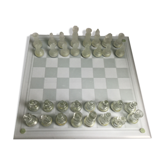 Glass chess game