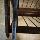 Vintage wooden magazine rack - 1950s-1960s