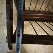 Porte revues vintage en bois - années 50-60