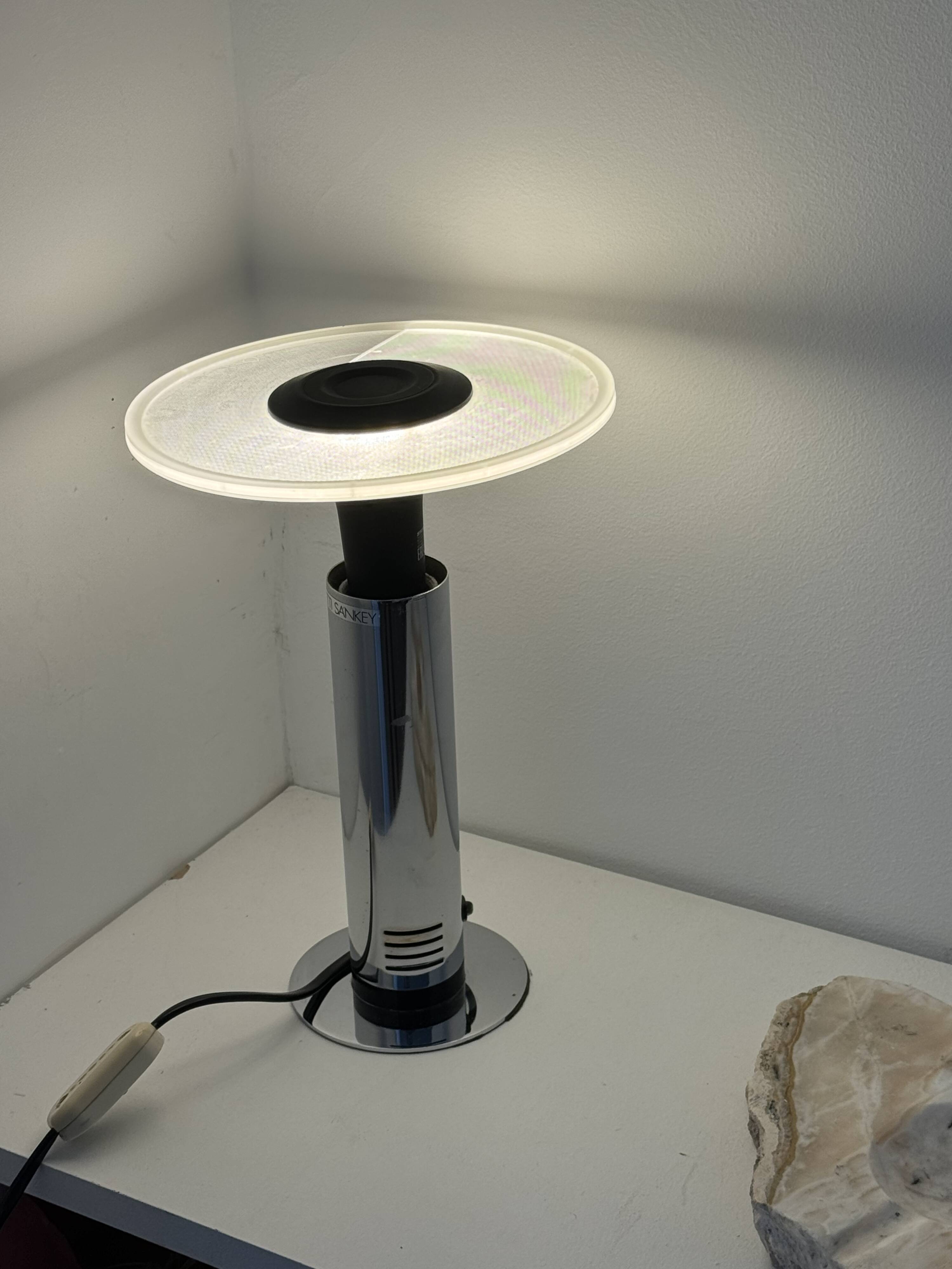 Italian futuristic table lamp