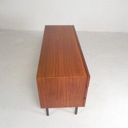 Mid-century chest of drawers with 6 drawers in the Musterring style, 1960s.