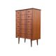 Commode en teck scandinave, années 1960