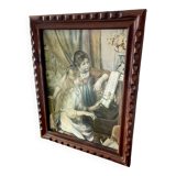 Reproduction Young Girls at the Piano