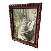 Reproduction Young Girls at the Piano