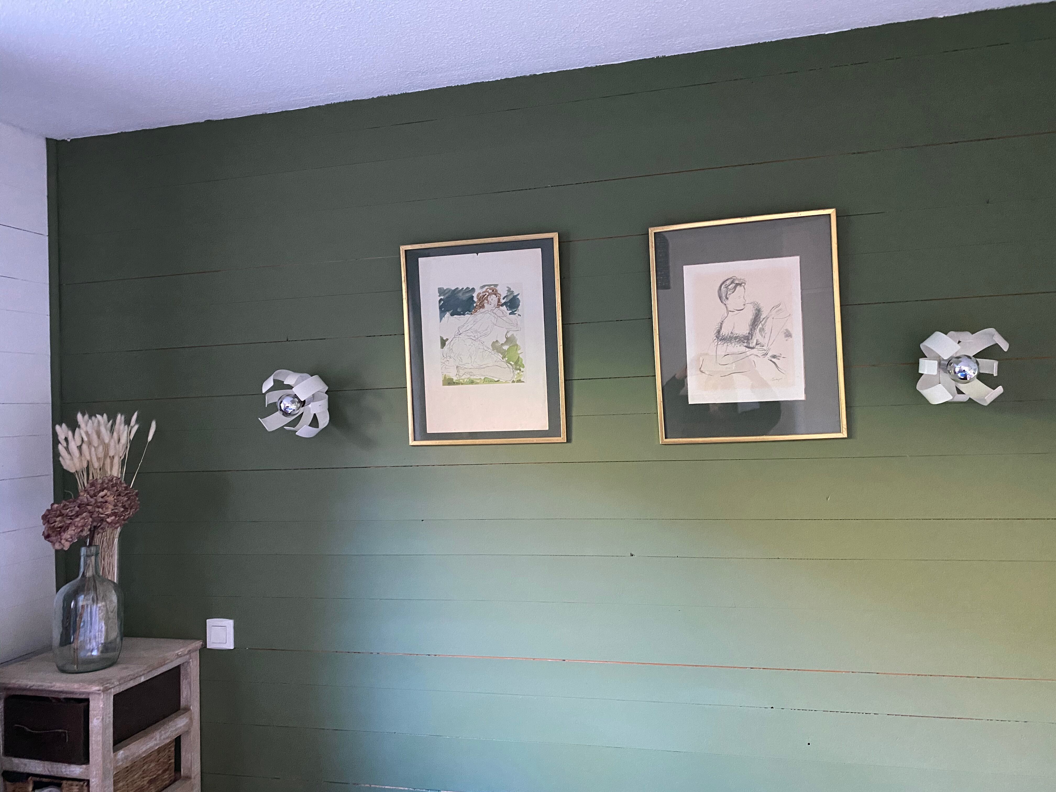 Pair of Oxar wall sconces, Jacqueline Trocmé