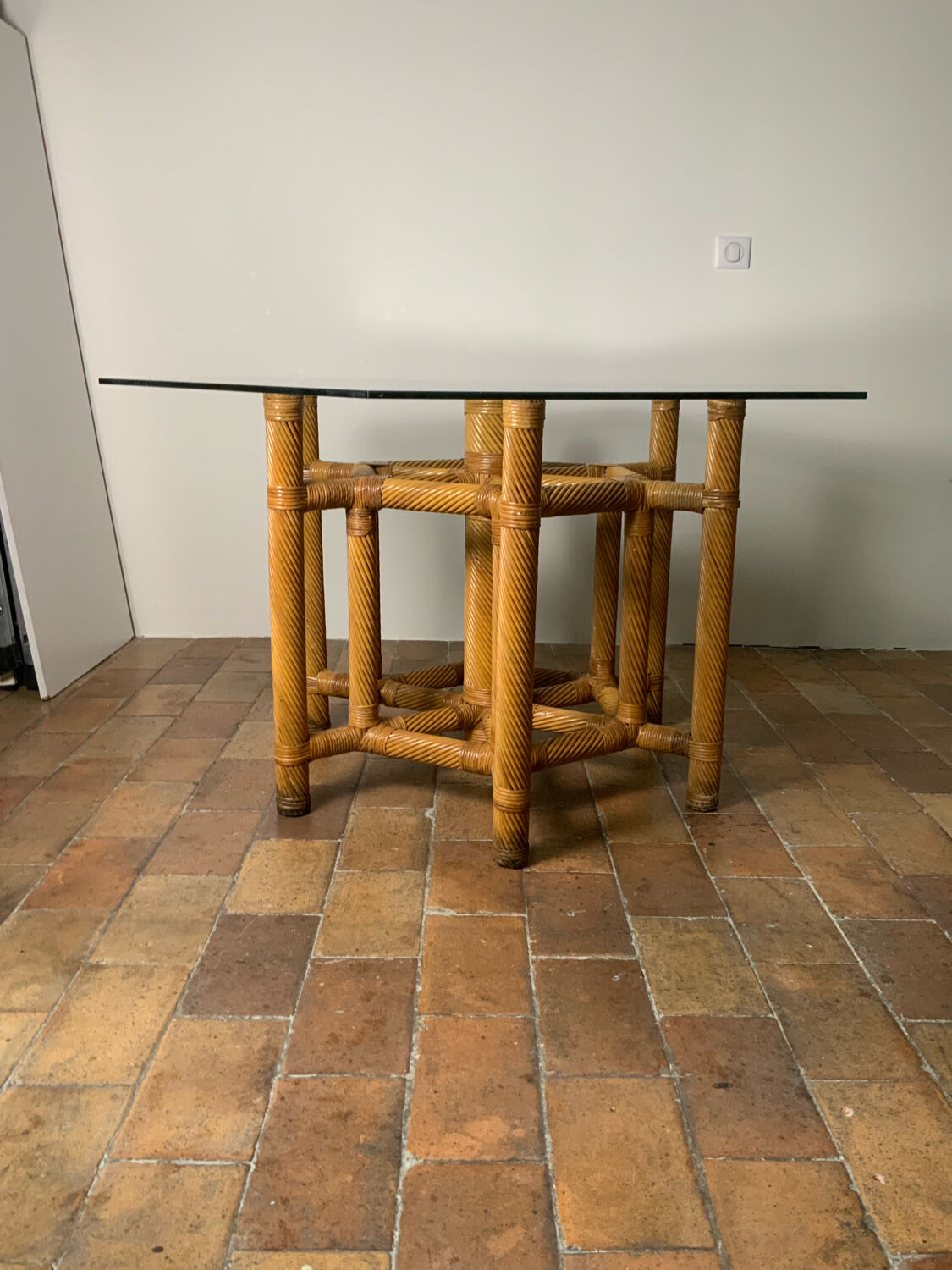 Modern and organic dining table