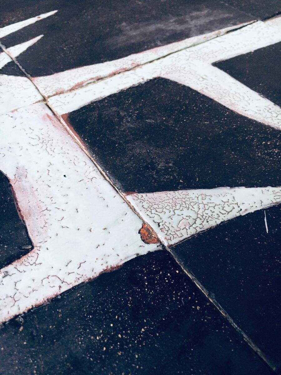 Ceramic Tile Side Table, Belgium, 1960s