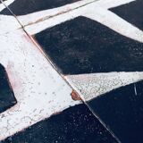Ceramic Tile Side Table, Belgium, 1960s