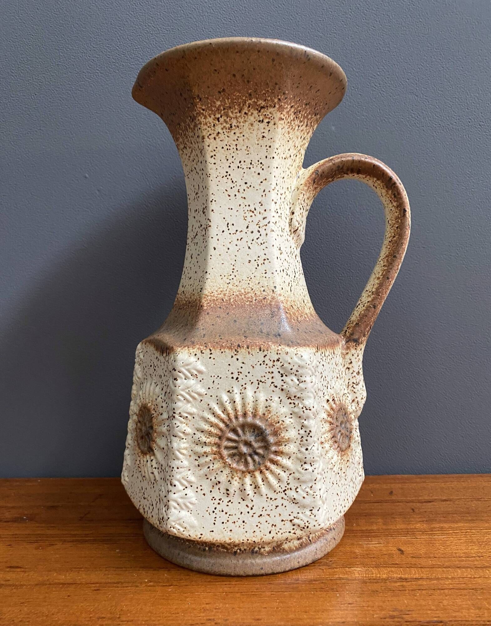 Uberlacker vase model 1866-25 West geramny pottery 1970s