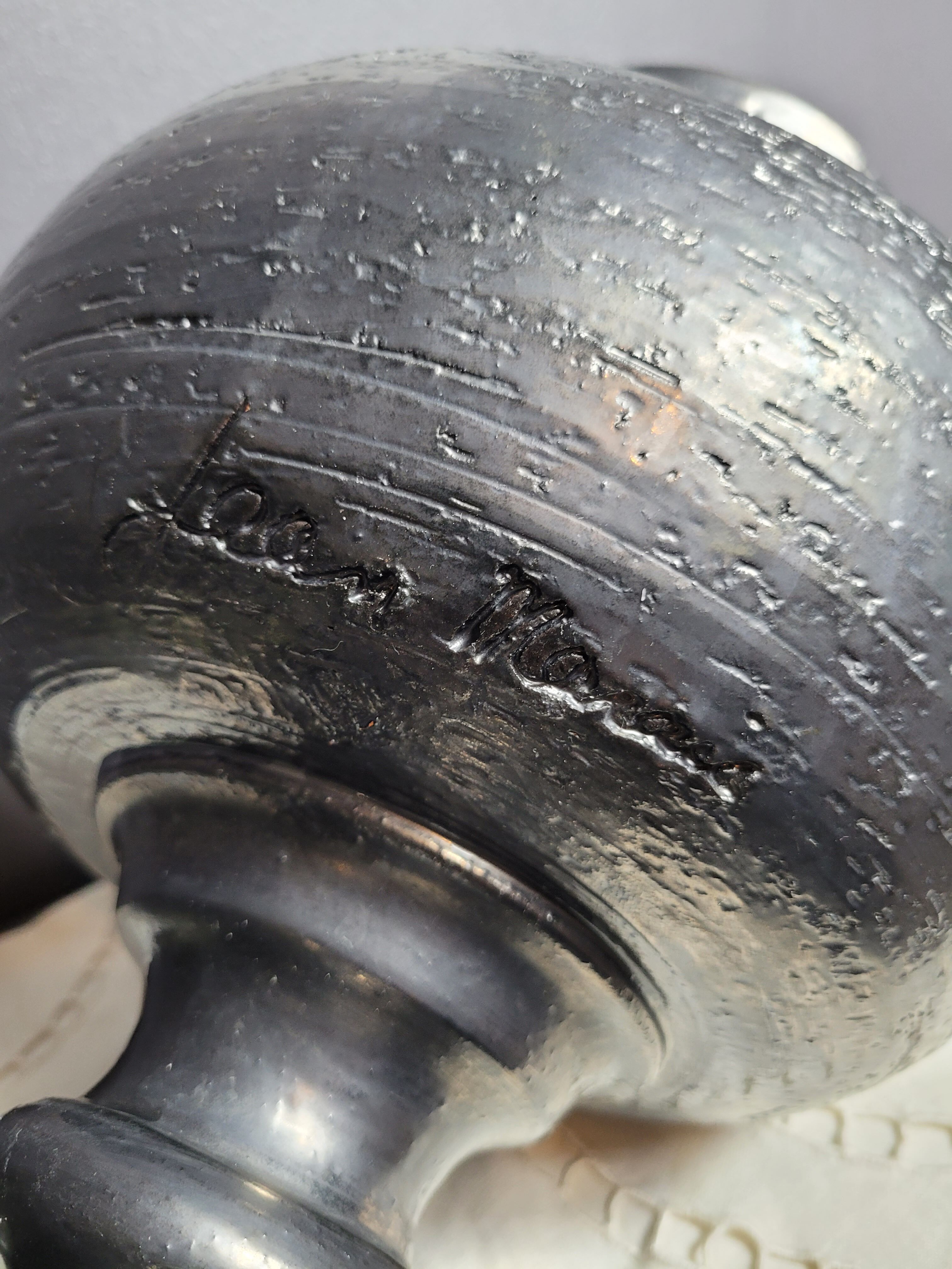 Jean Marais terracotta candlestick cup