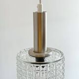 Vintage glass hanging lamp