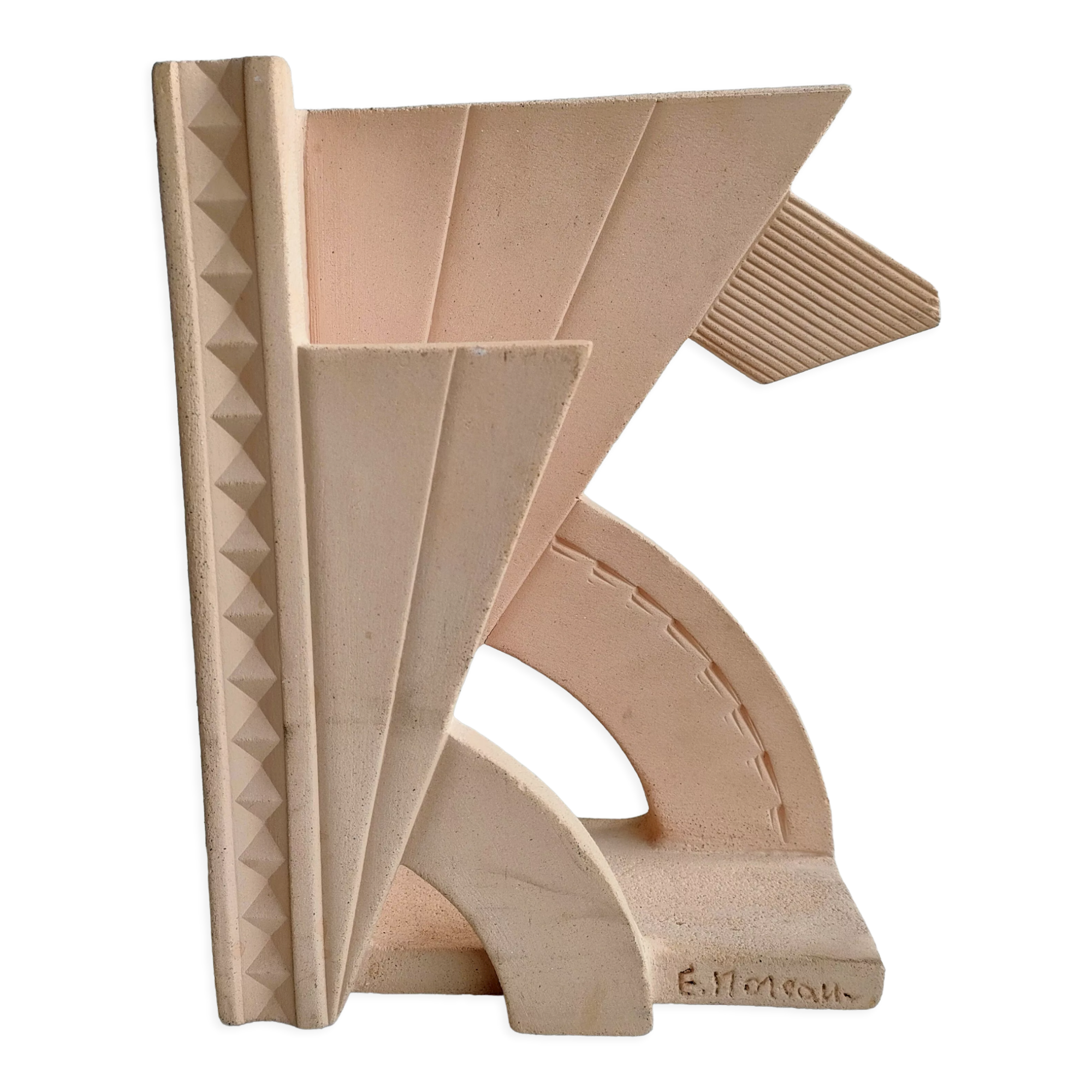 Terracotta book greenhouse art deco style