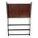 Vintage shelf in metal and wood