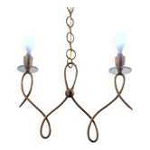 Lustre attribué à Angelo Lelli pour Arredoluce, années 1940