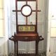 Entrance cloakroom with english coat rack art nouveau