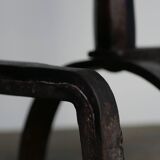 Monumental chenets for fireplace - Italian production - Minimalist design