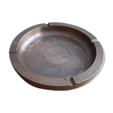 Hammered bronze ashtray