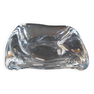 Crystal ashtray and pocket tray DAUM FRANCE