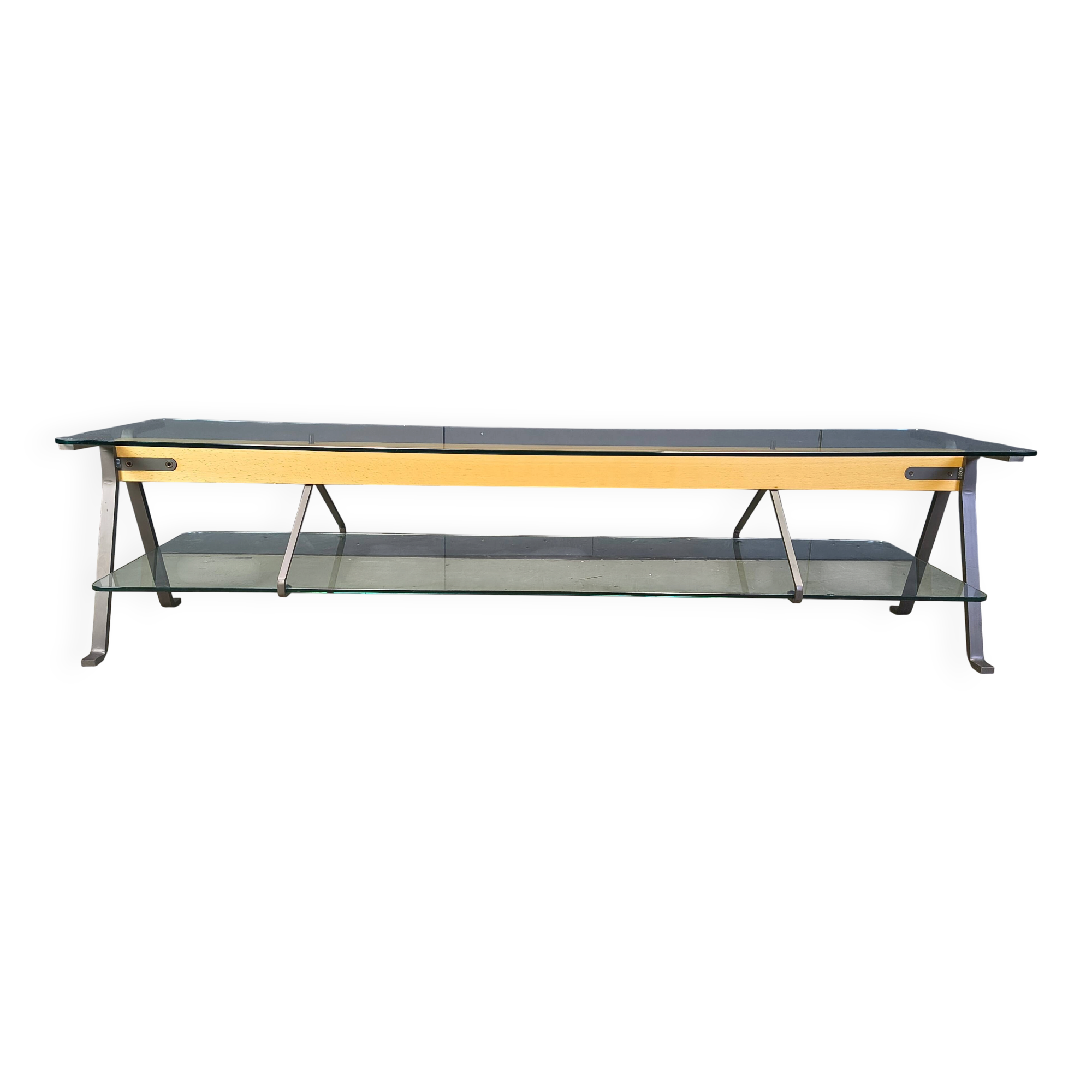 Driade Fratello coffee table by Enzo Mari, 1980s