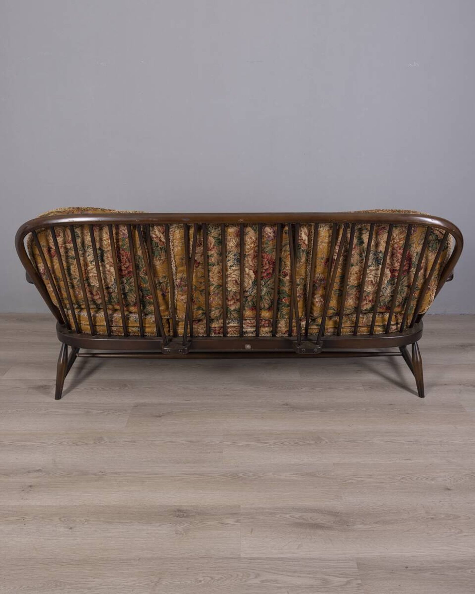 CANAPÉ EN BOIS VINTAGE DES ANNÉES 1960, DESIGNÉ PAR L. ERCOLANI POUR ERCOL