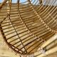 Old rattan armchair