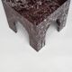 Table d'appoint en marbre Rosso Levanto