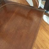 Mahogany banquette canapé in Hepplewhite style