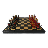 Khokhloma chess game