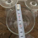 Cocktail champagne glasses