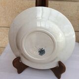 Set of 6 old flat plates and 3 hollow StAmand & Hamage Model "MOROCCO"