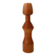 Large vintage turned wooden candlestick - 1960s