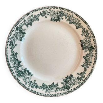Serving dish in Iron Earth. Debray model institution Guadeloupe