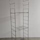 Balton vintage shelf from the 1980s in chrome metal – 215 cm