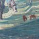 Octave Denis Victor Guillonnet (1872 - 1967) The Olive Trees,