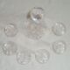 Service liqueur lancel cristal ciselé carafe + 6 verres