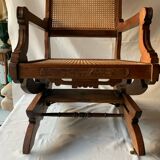 Fauteuil canné