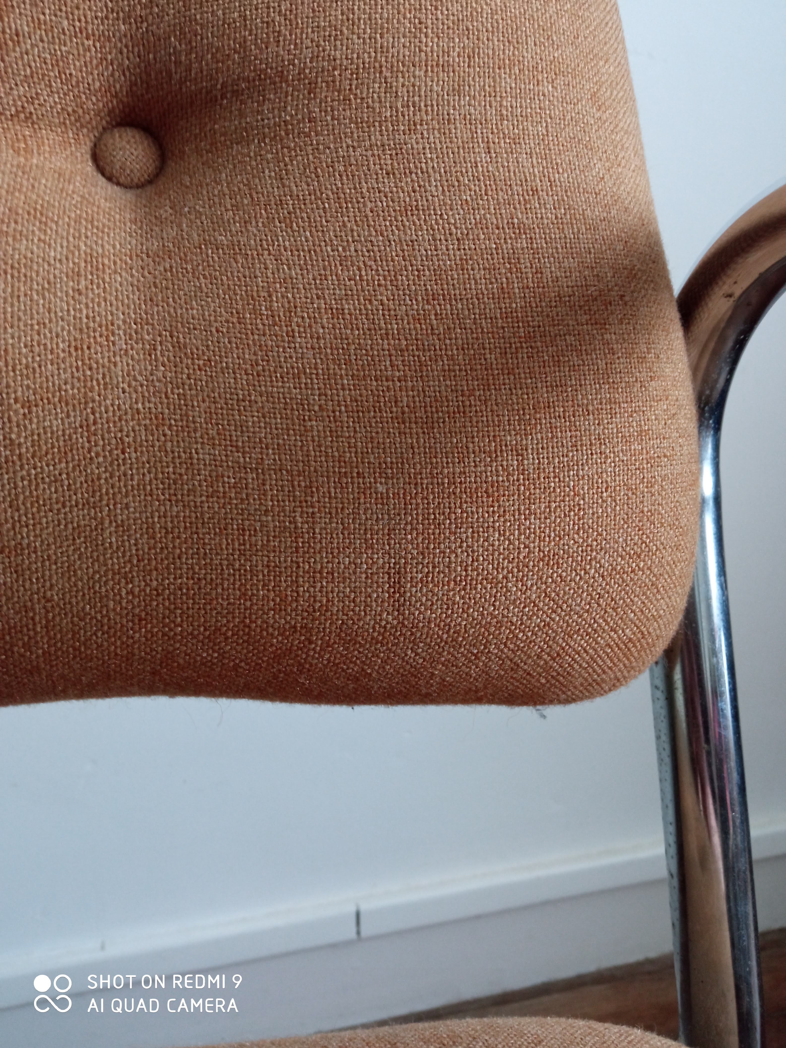 Vintage armchair strafor Steelcase