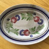 Digoin oval dish, Bellagio model