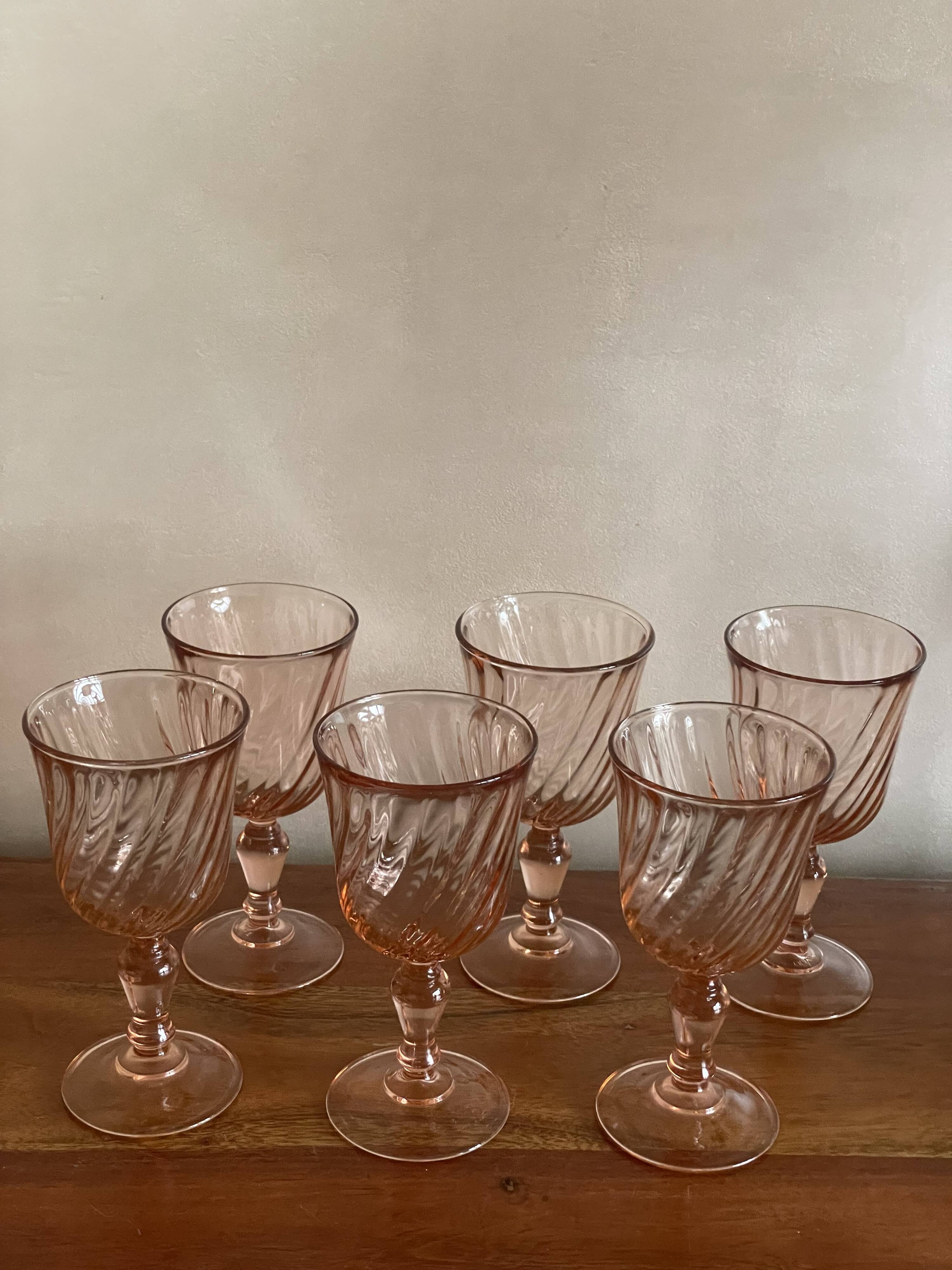 6 petits verres Rosaline