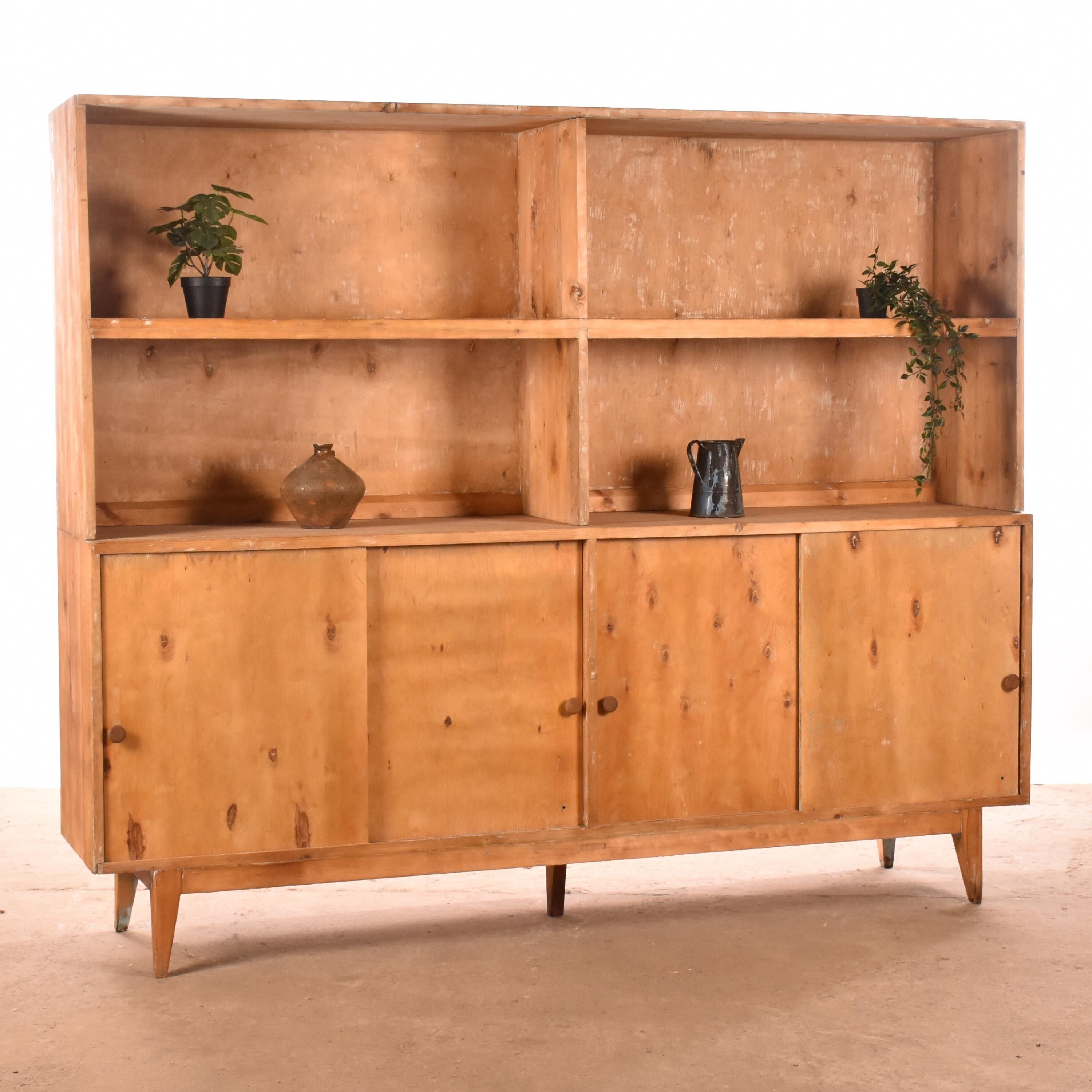 Vintage buffet cabinet cupboard