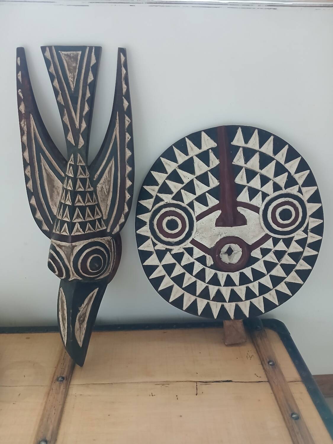 Pair of African masks/Burkina