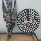 Pair of African masks/Burkina